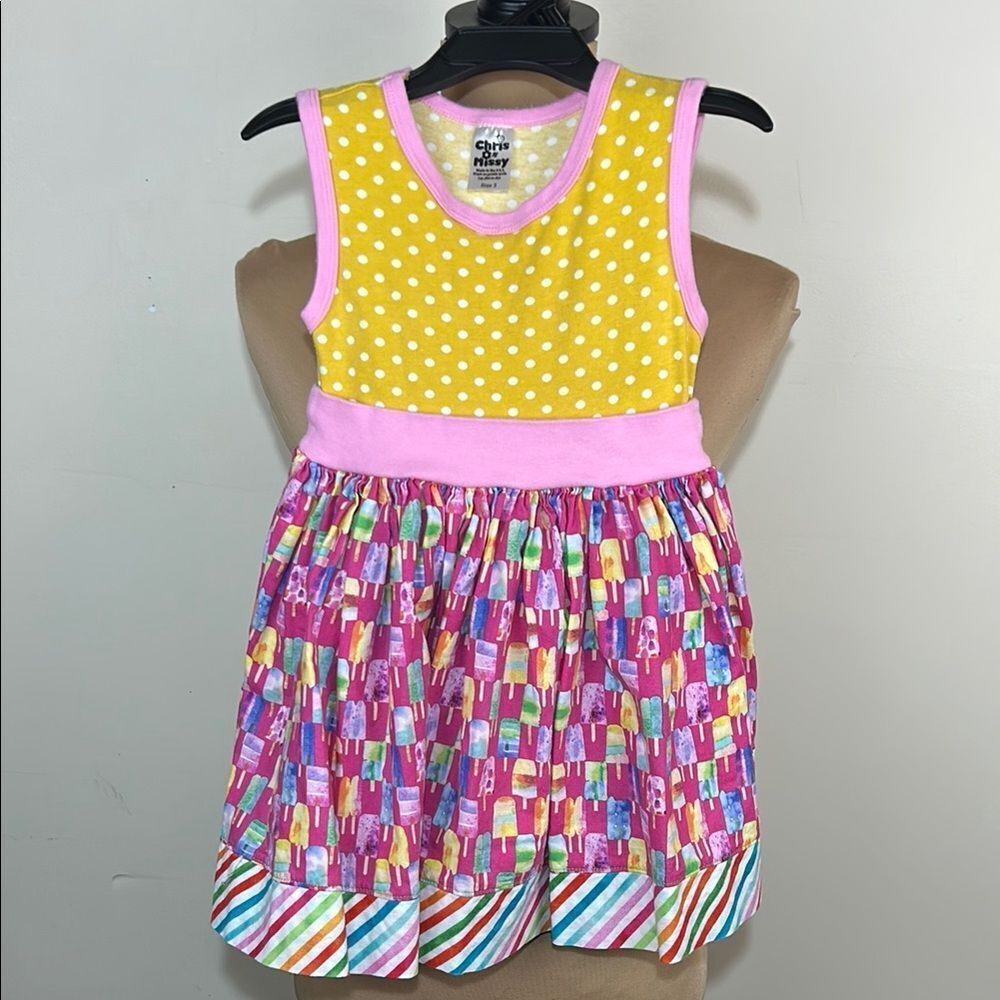 Chris n Missy popsicle dress size 3